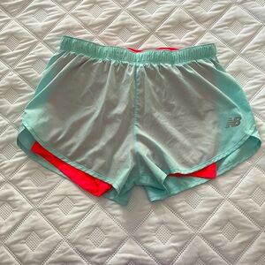 New Balance lightweight layered shorts